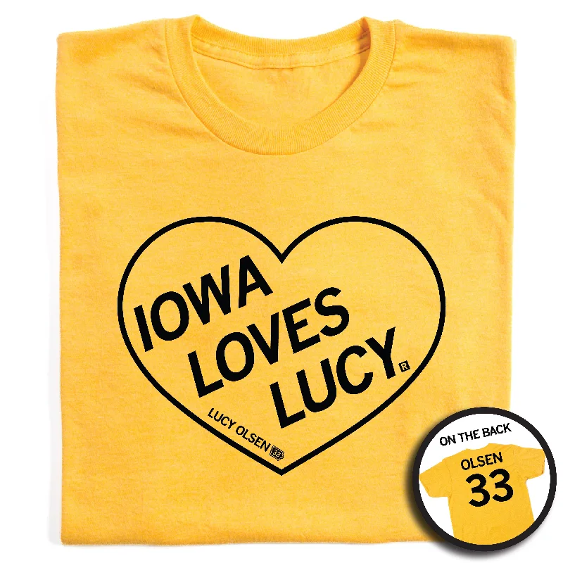 Women's Sleeveless BlouseIowa Loves Lucy Gold