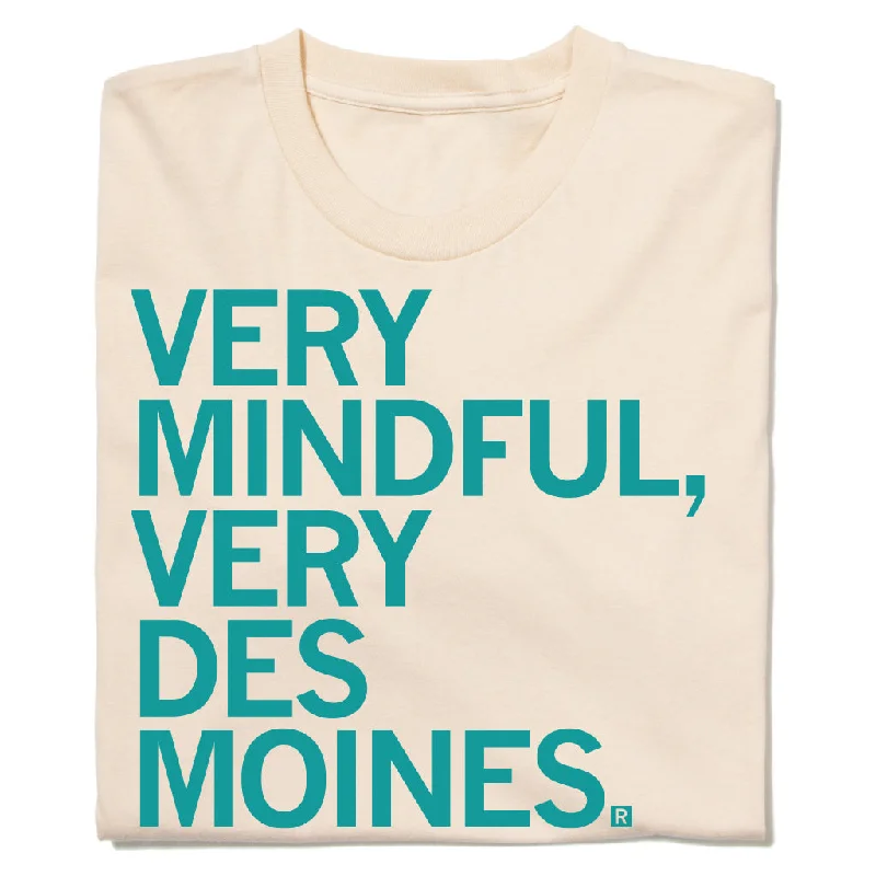 Women's Button-Up BlouseVery Mindful Very Des Moines