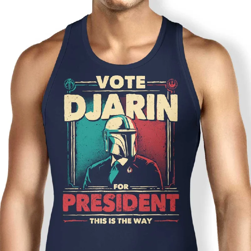 Women's Blouse with Square CollarDjarin for President - Tank Top