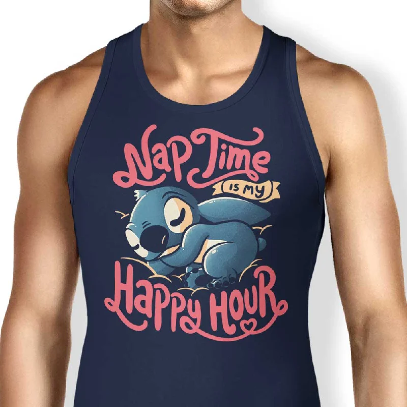 Women's Blouse with FlouncesMy Happy Hour - Tank Top