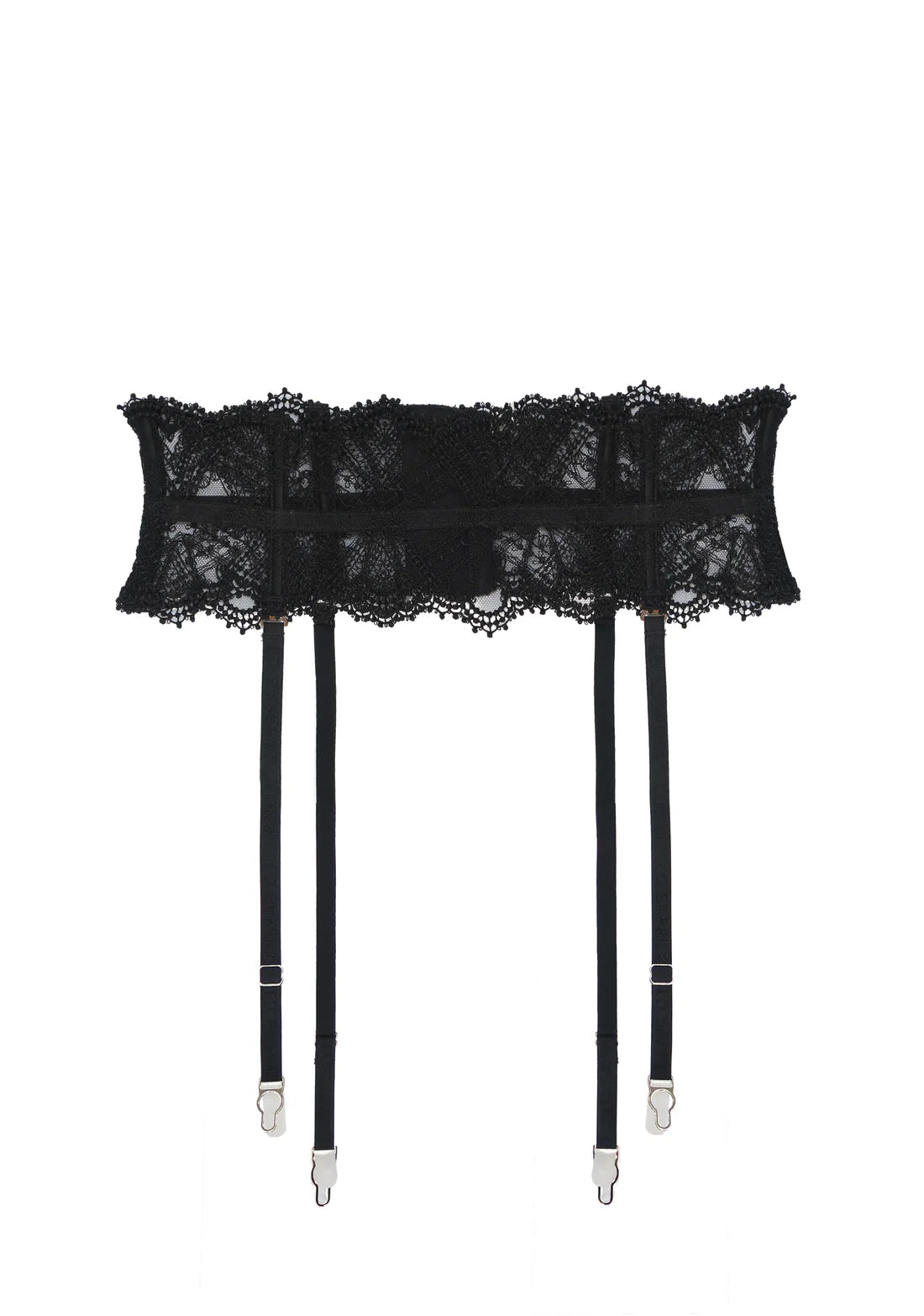 maternity support braBlack Villa D'Este Suspender Belt