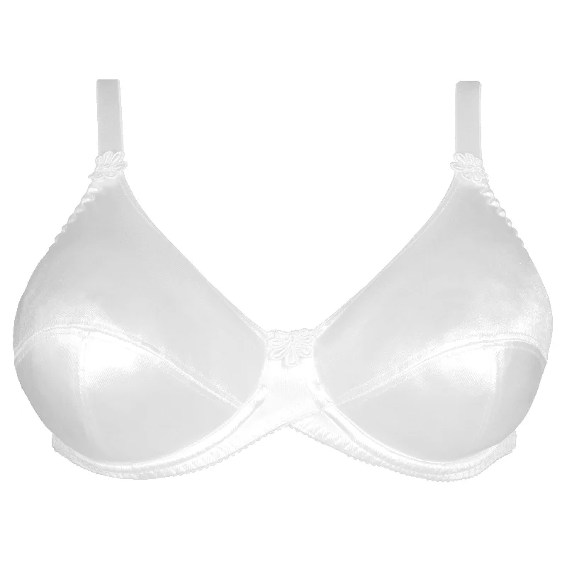 convertible bra with adjustable straps9202 Sirena Full Cup Bra in Pearl or White