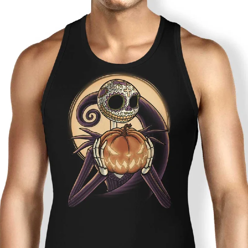 Women's Silk BlouseSugar Skellington - Tank Top