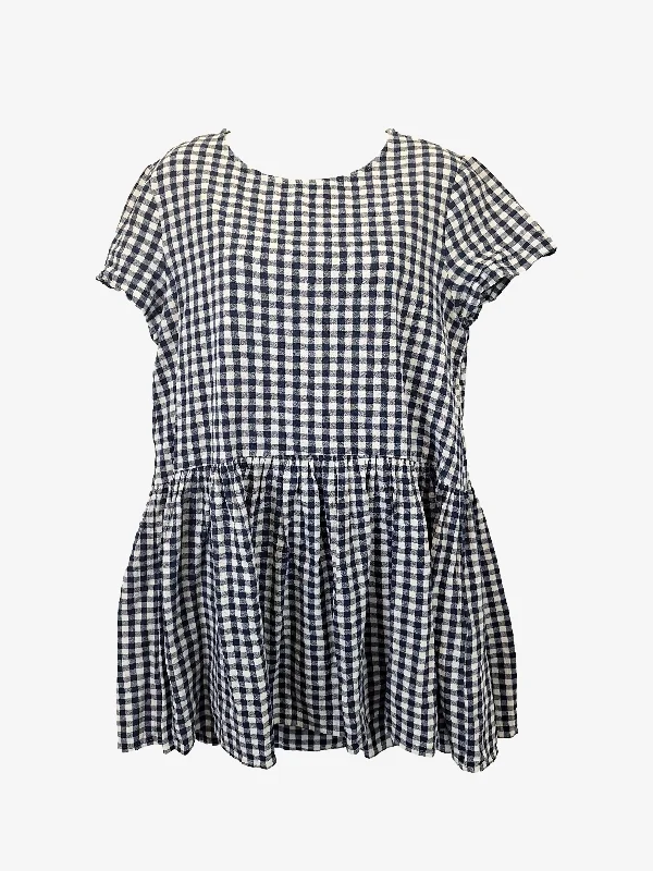 Women's Sweetheart-Neck DressesMister Zimi Classy Gingham Summer Mini Dress Size 12