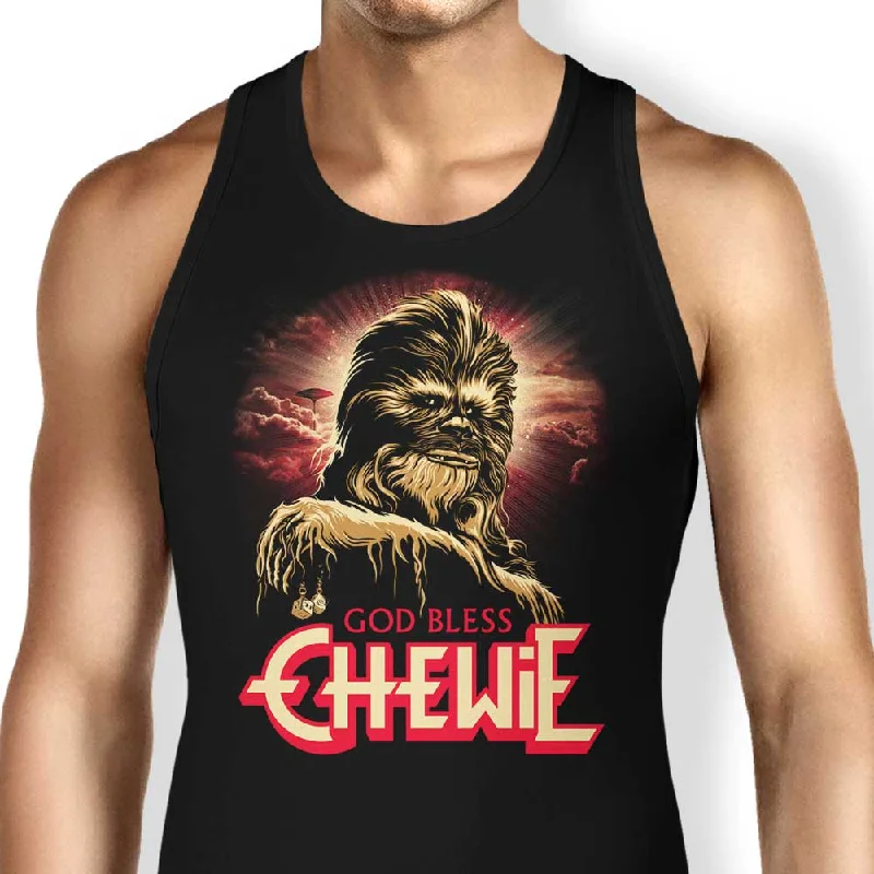 Women's Solid BlouseGod Bless Chewie - Tank Top