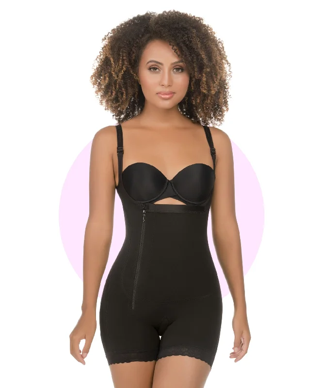 body shaper with silicone grip strips for no-slip wear435 CYSM Compression Suit