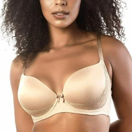 plus-size minimizer bra with smooth cupsPARFAIT CASEY PLUNGE MOLDED T-SHIRT BRA EUROPEAN NUDE