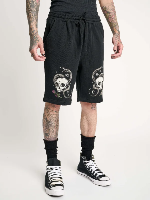 Women's Ruffle ShortsSnake & Skull Jogger Shorts