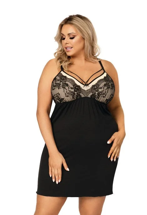 push-up bra with paddingDonna plus size Nighgown