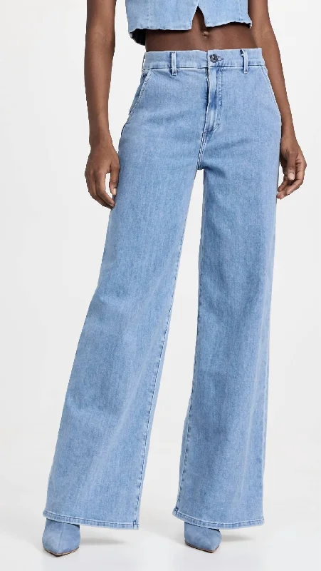 Women's Jodhpurs with High CollarJude Trouser Jean In Sweet Summer