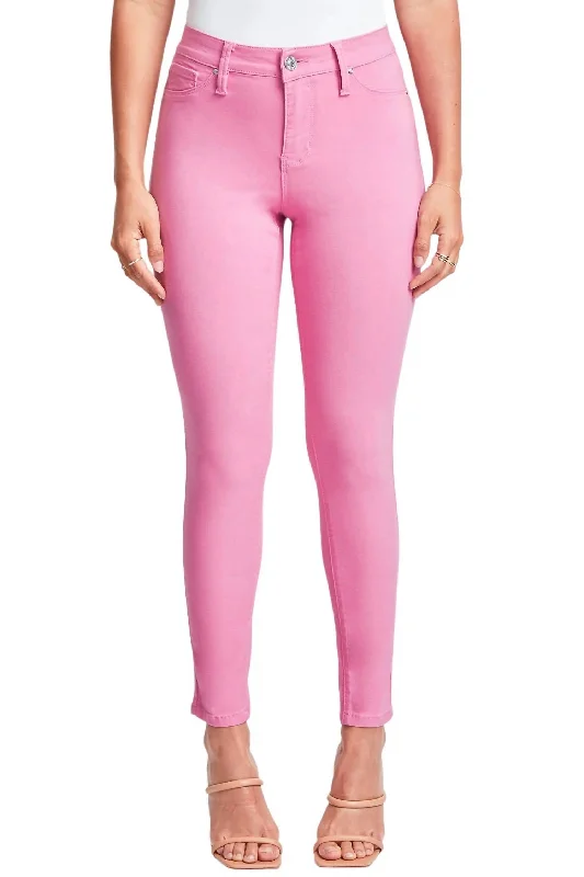 Women's Cargo PantsHyperstretch Skinny Jean In Flamingo Pink