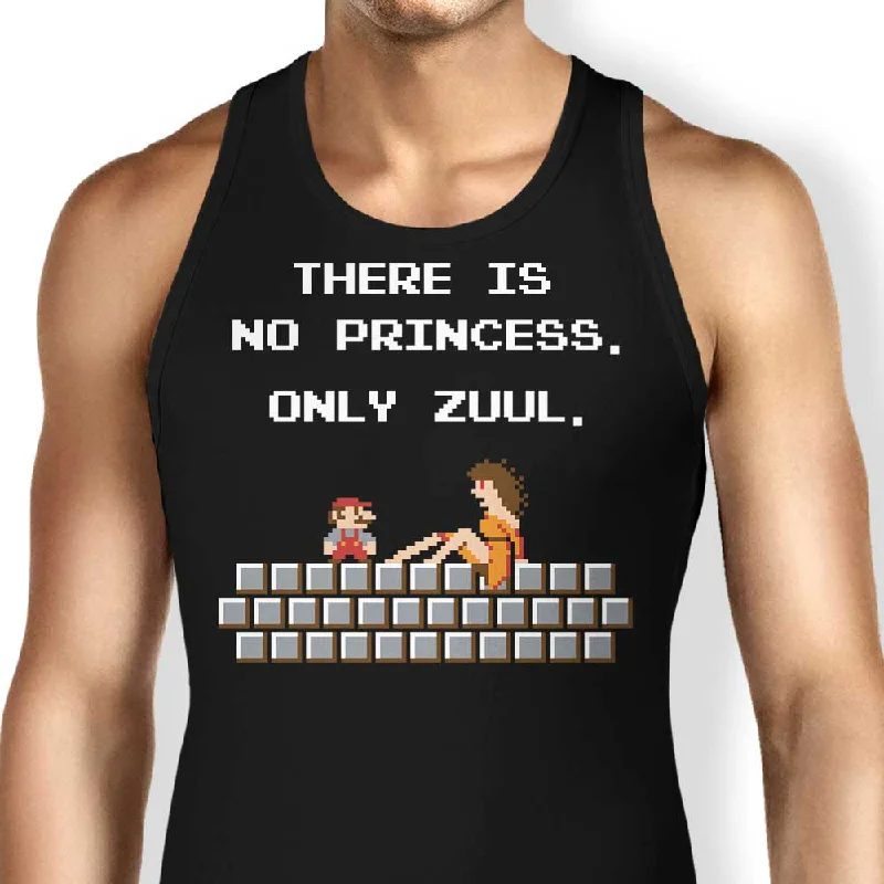 Women's Blouse with High CollarThere is No Princess - Tank Top