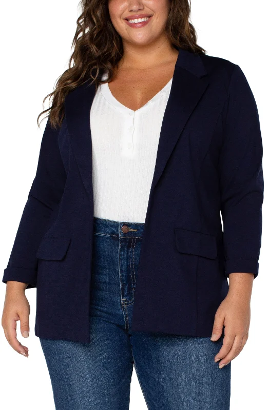 Women's Jodhpurs with Shirt CollarBOYFRIEND BLAZER WITH PRINCESS DART