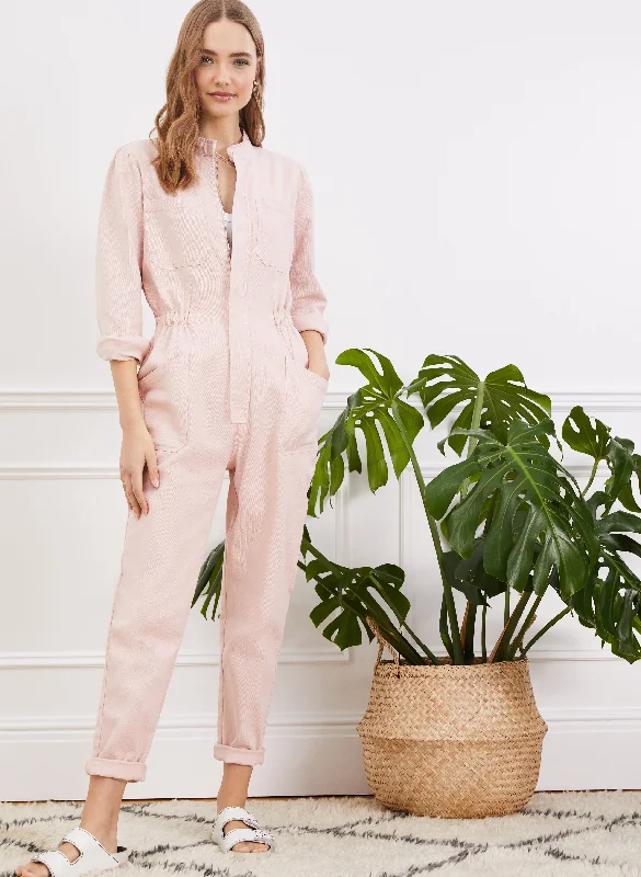 Women's Jumpsuits with Wide CollarSally Organic Jumpsuit