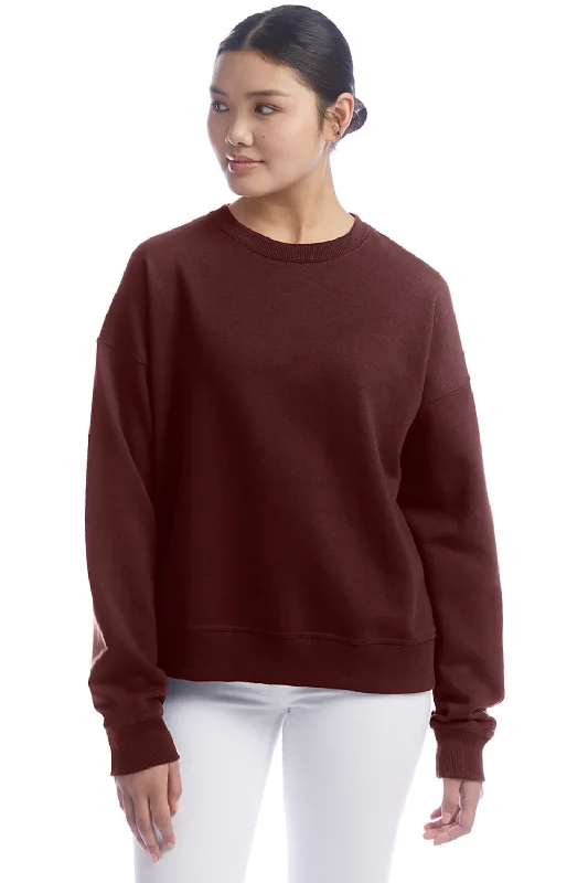 Women's Hooded Sweatshirts with Polyester LiningChampion Womens PowerBlend Crewneck Sweatshirt - Maroon