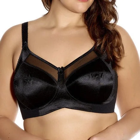 seamless bra for sensitive skinGODDESS KEIRA NON WIRED BRA BLACK