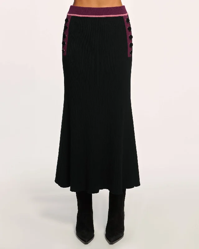 Women's Breathable SkirtsDakota Colorblock Knit Skirt