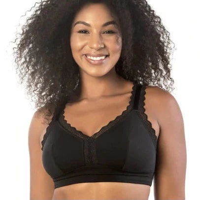 sleep bra for comfortPARFAIT DALIS WIRE-FREE BRALETTE BLACK