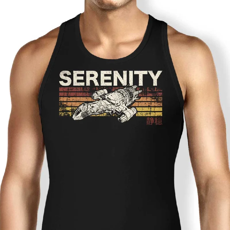 Women's Blouse with Sweetheart CollarVintage Serenity - Tank Top