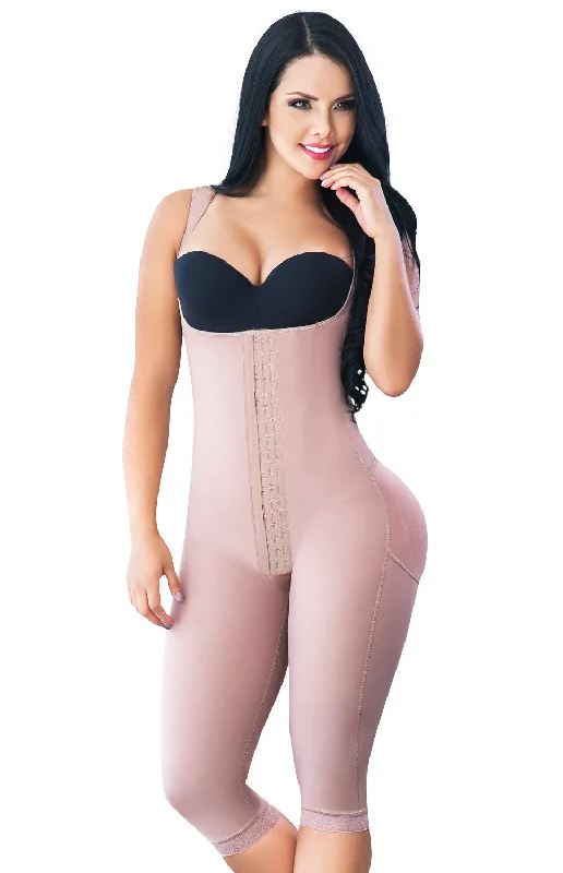 full-body shaper with built-in panties for convenience3026 Meli Long Leg