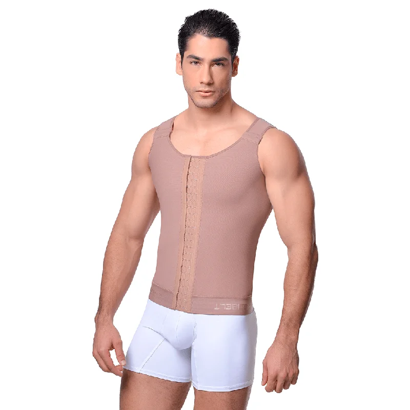 plus-size full-coverage shapewear for dresses4010 Men's Vest Plus Size Fajas Meli'belt