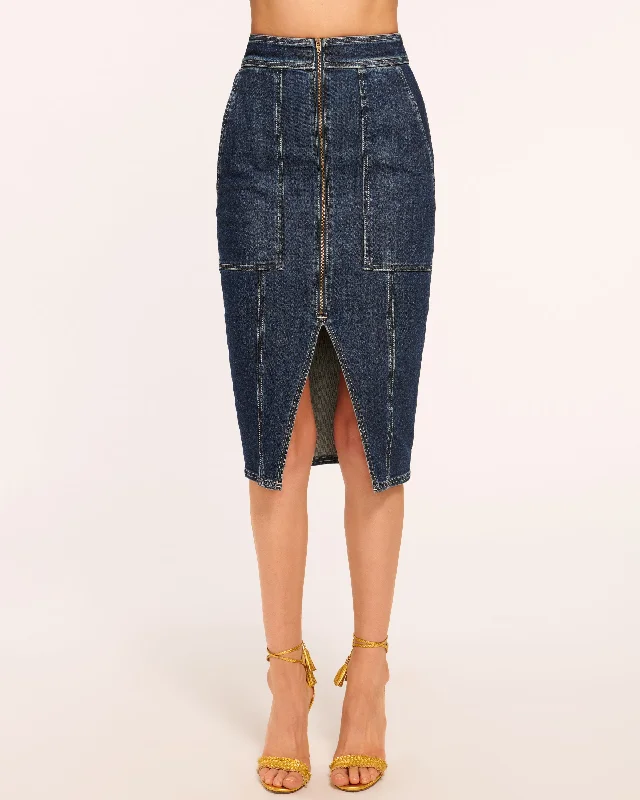 Women's Pencil SkirtsMarietta High-Waisted Denim Skirt