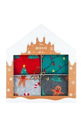 convertible halter braChristmas socks in 'Ginger bread House' box