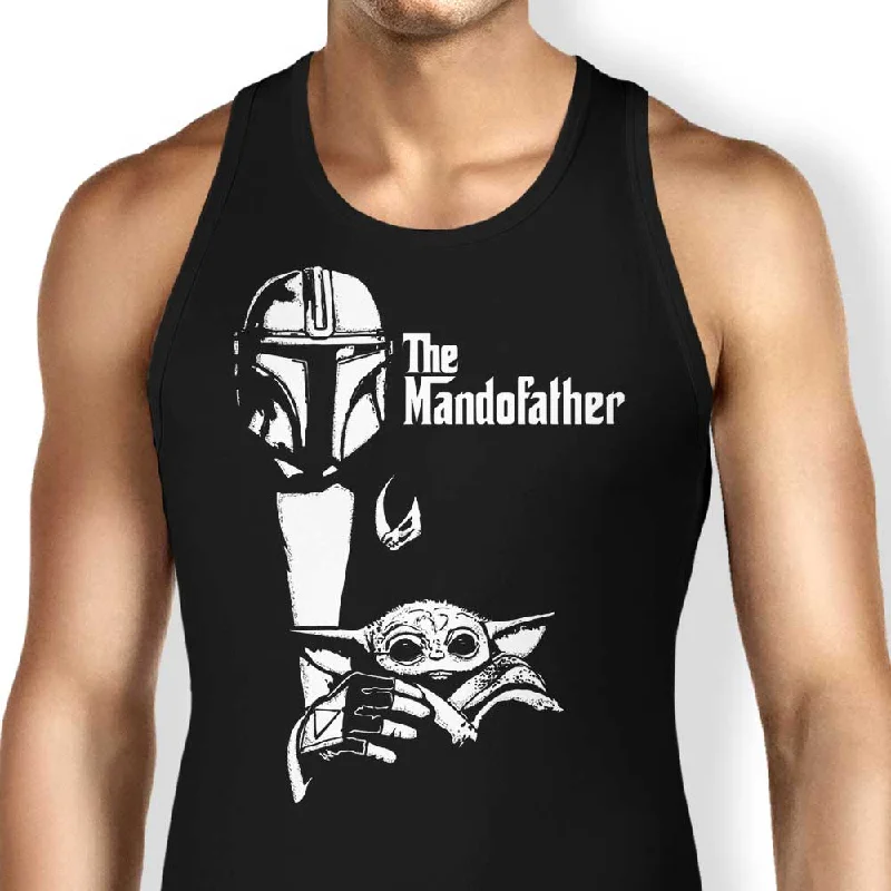 Women's Blouse with Shawl CollarThe Mandofather - Tank Top