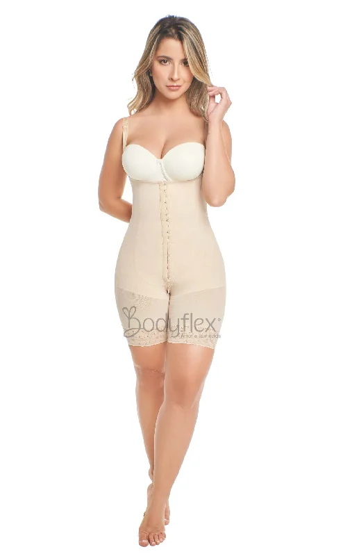 body shaper with silicone grip strips for no-slip wear010CR Body Flx Strapless faja