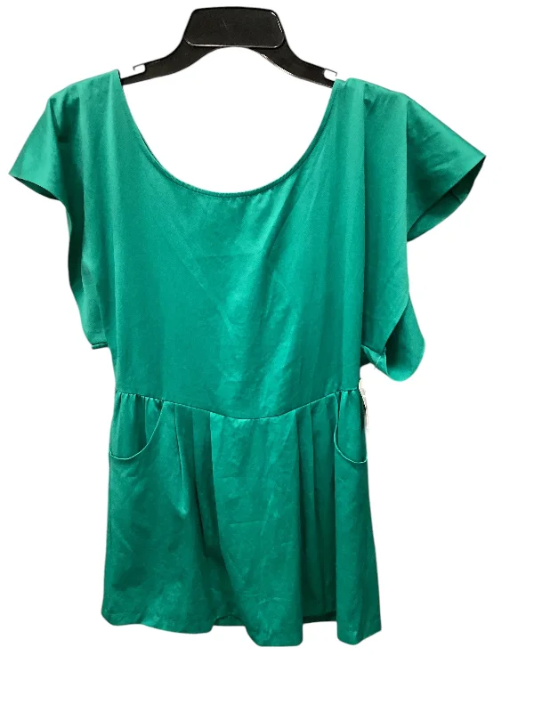 Women's Mandarin Collar DressesDress Party Short By Free People In Green, Size: 6