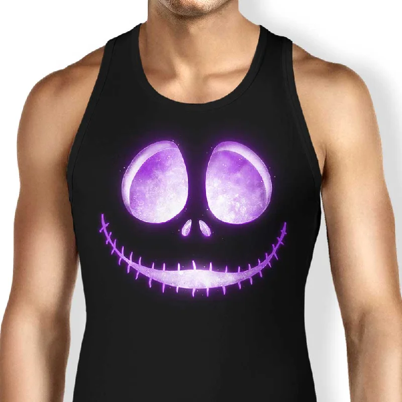 Women's High-Neck BlouseScary Skellington - Tank Top