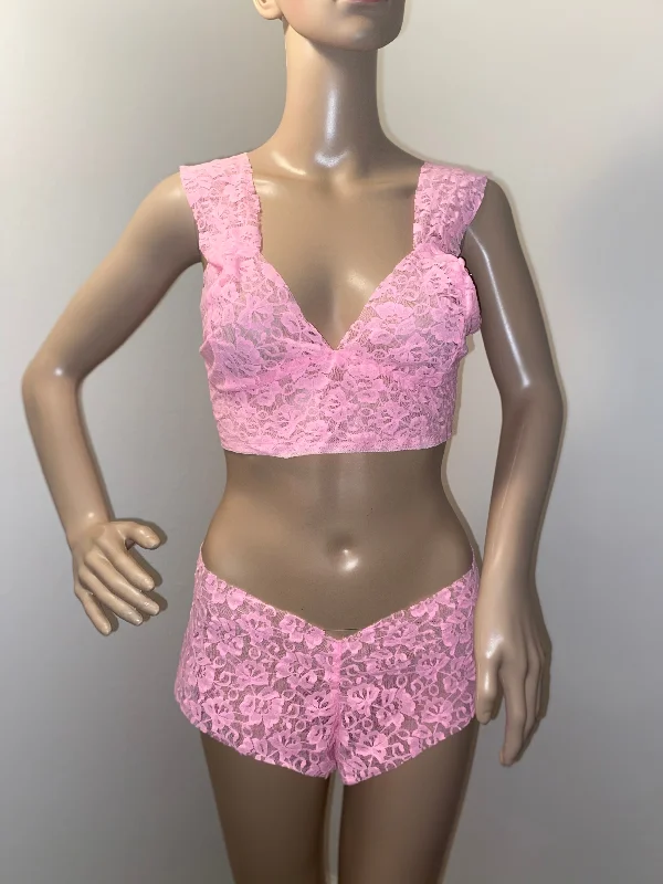 wireless bra with front closure for comfortTwo Piece Sets