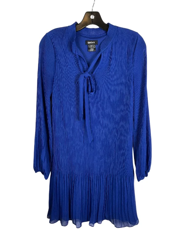 Women's Long-Sleeve DressesDress Party Short By Dkny In Blue, Size: S