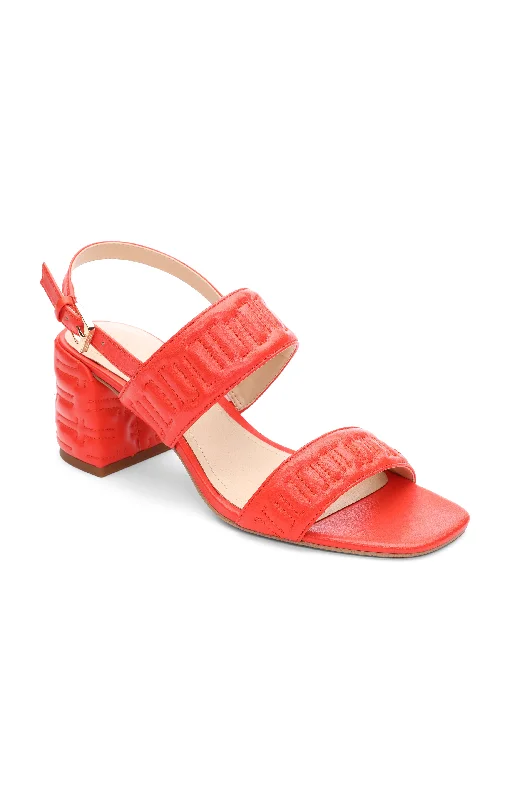 Women's Ankle-Length PantsLAKEWOOD LOGO STITCH SLINGBACK WITH BLOCK HEEL