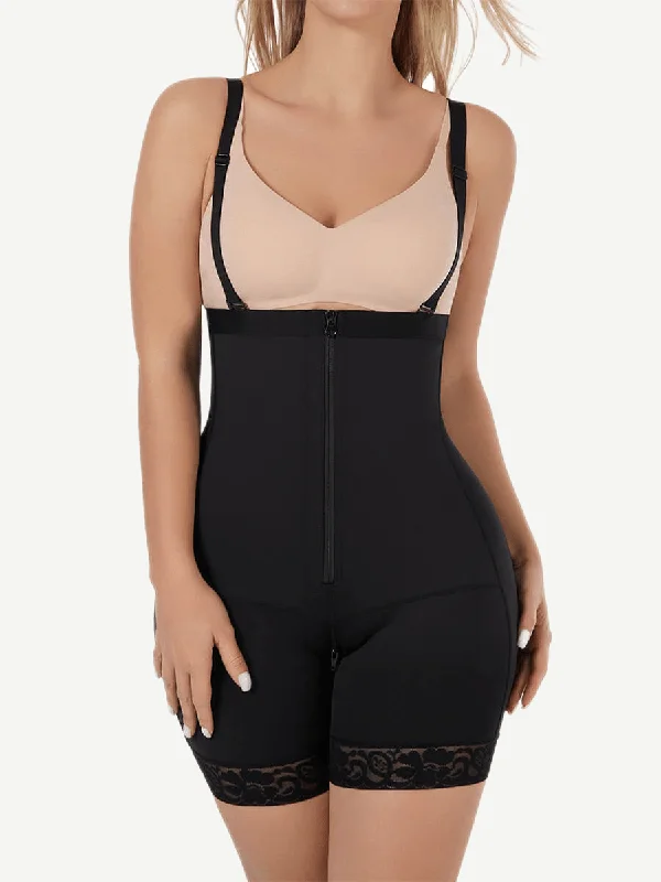 seamless body brief with ruffled edgesUltimate body shaping faja 100% latex