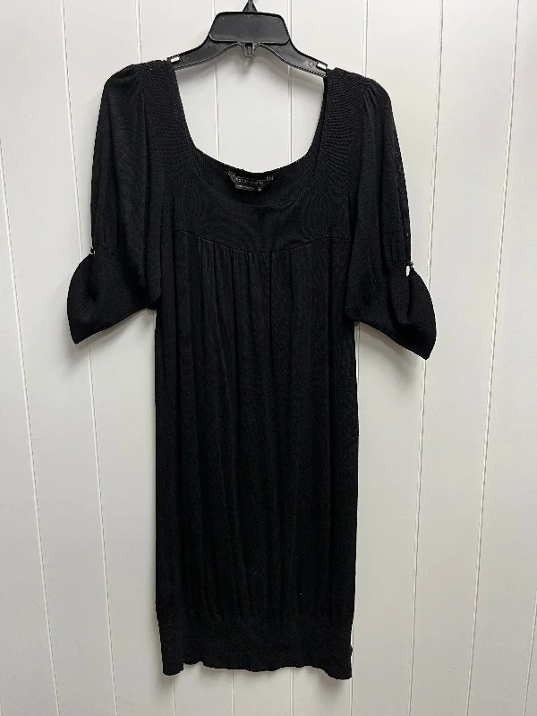 Women's Midi DressesBlack Dress Casual Short Bcbgmaxazria, Size M