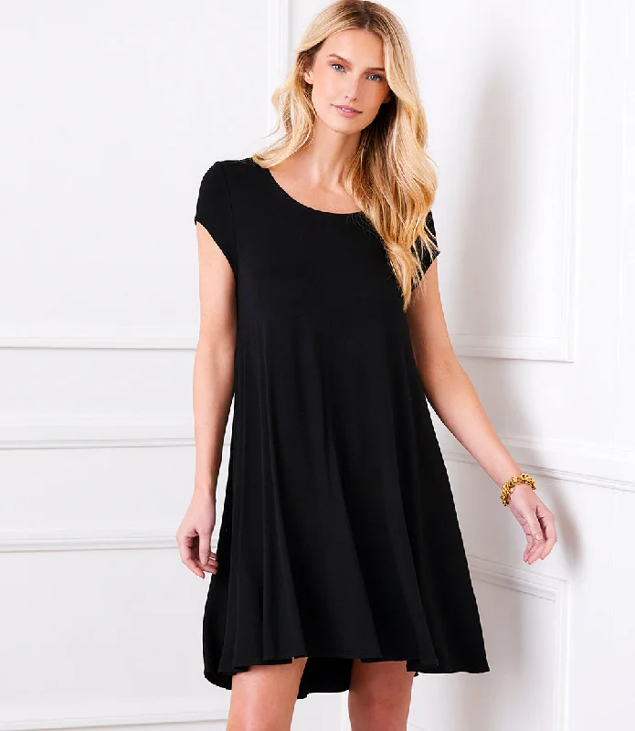 Women's Rounded Collar DressesMaggie Trapeze Dress