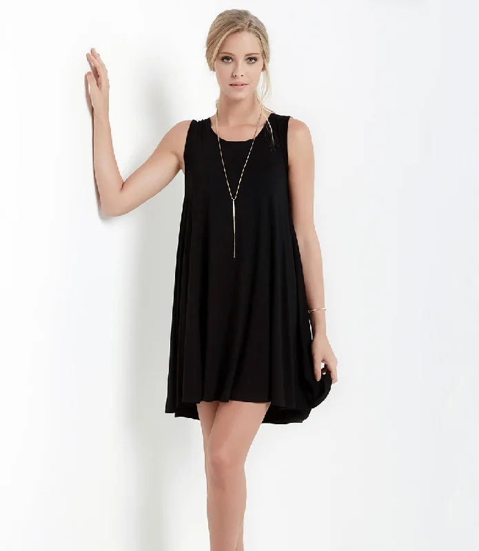 Women's Keyhole-Back DressesSleeveless Maggie Trapeze Dress