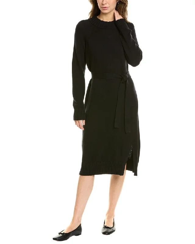 Women's Sweetheart Neck SweatersSplendid Clarice Silk-Blend Sweaterdress