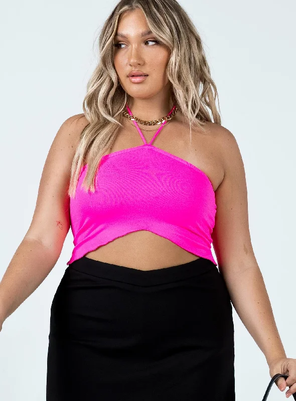 Women's Sleeveless BlouseCarleigh Top Pink